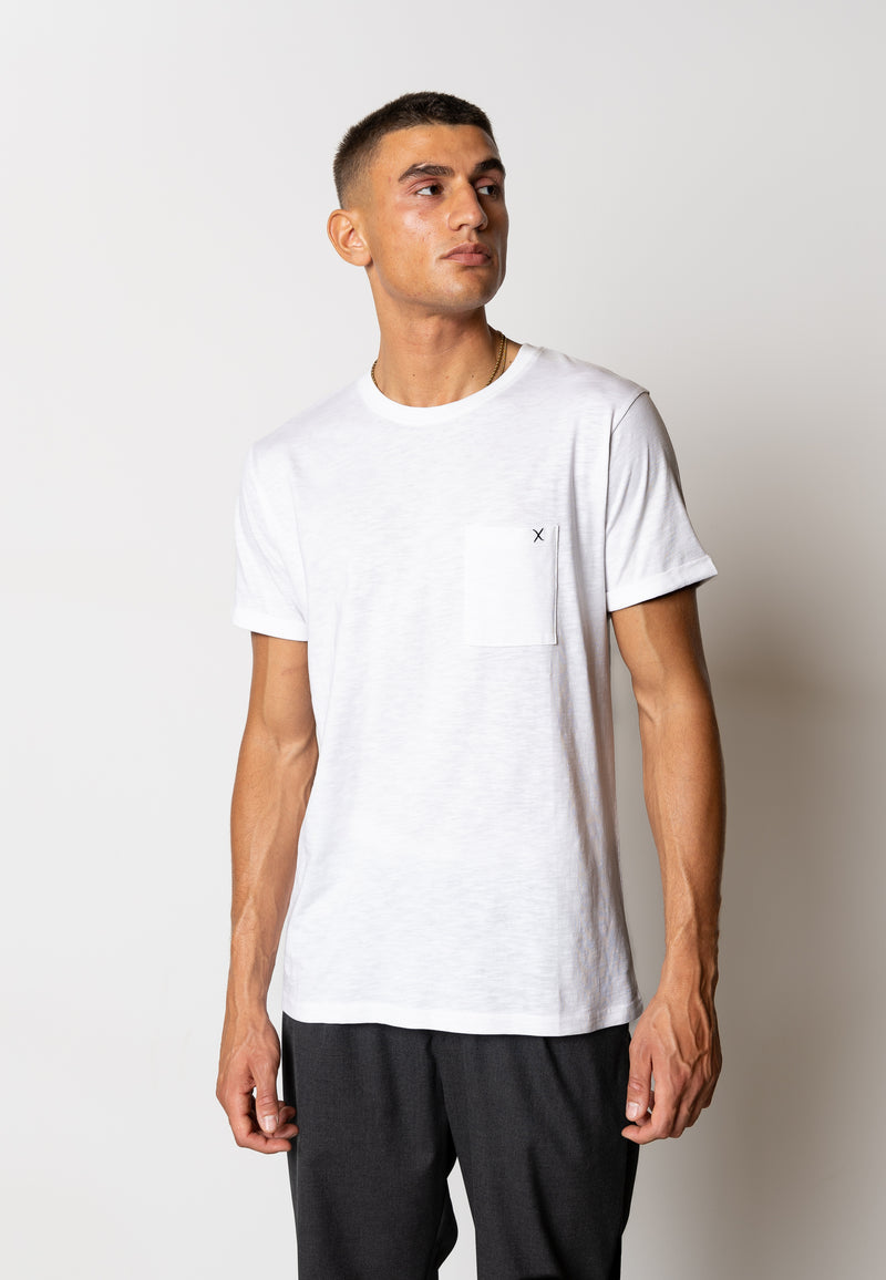 Clean Cut Copenhagen KOLDING ORGANIC T-SHIRT T-shirts S/S Hvid