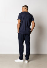 Clean Cut Copenhagen KOLDING ORGANIC T-SHIRT T-shirts S/S Navy