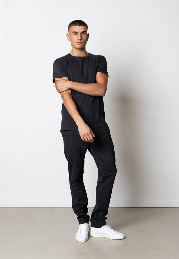Clean Cut Copenhagen KOLDING ORGANIC T-SHIRT T-shirts S/S Sort