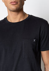 Clean Cut Copenhagen KOLDING ORGANIC T-SHIRT T-shirts S/S Sort