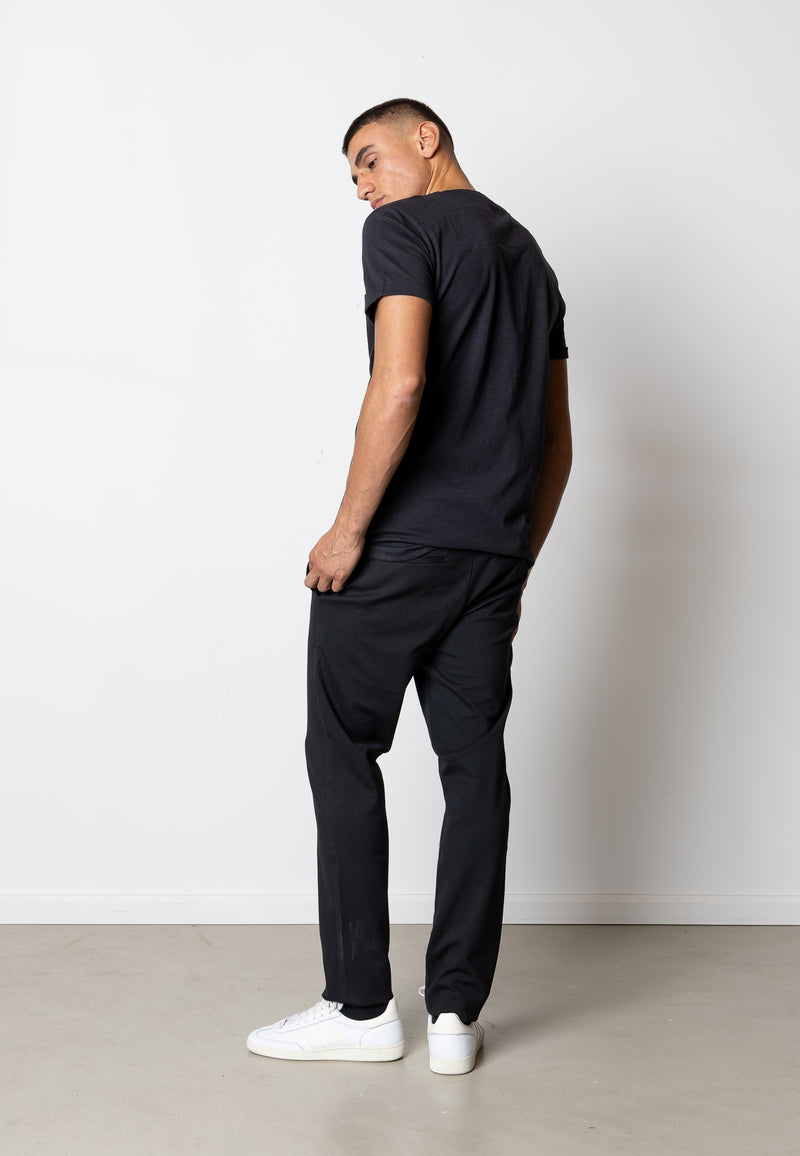 Clean Cut Copenhagen KOLDING ORGANIC T-SHIRT T-shirts S/S Sort