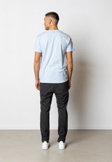 Clean Cut Copenhagen KOLDING ORGANIC T-SHIRT T-shirts S/S Lyseblå