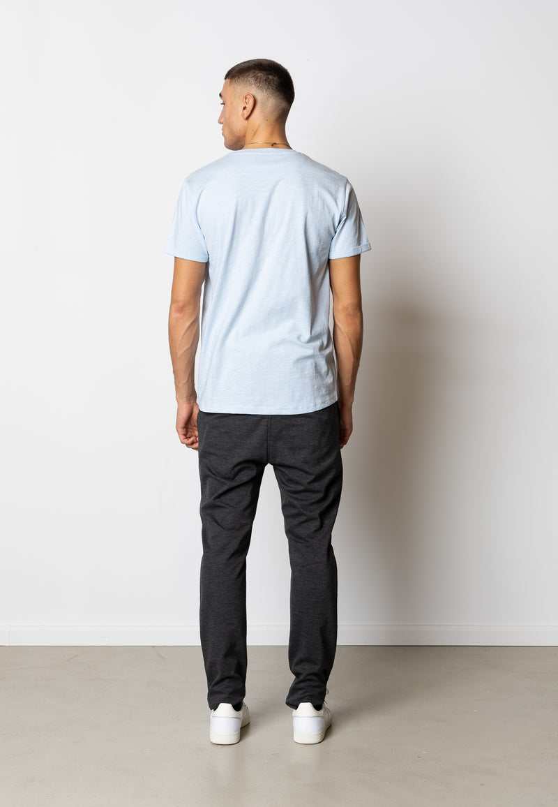 Clean Cut Copenhagen KOLDING ORGANIC T-SHIRT T-shirts S/S Lyseblå