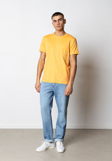 Clean Cut Copenhagen KOLDING ORGANIC T-SHIRT T-shirts S/S Mock Orange