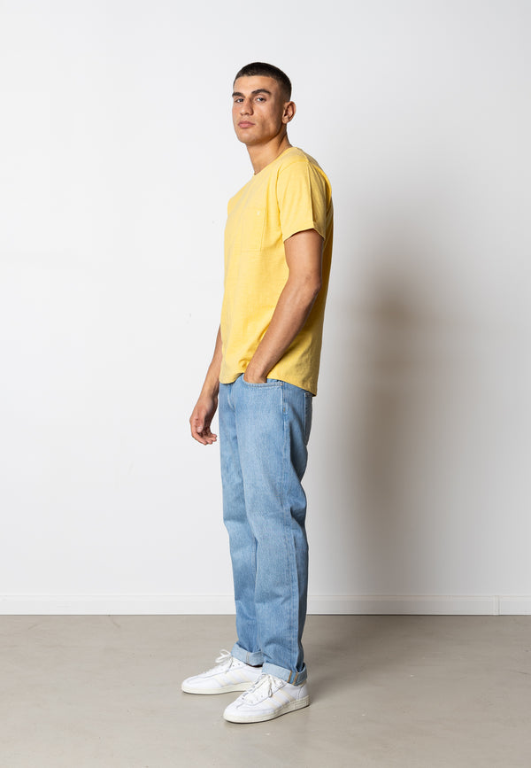 Clean Cut Copenhagen KOLDING ORGANIC T-SHIRT T-shirts S/S Varm Gul