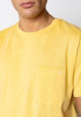 Clean Cut Copenhagen KOLDING ORGANIC T-SHIRT T-shirts S/S Varm Gul