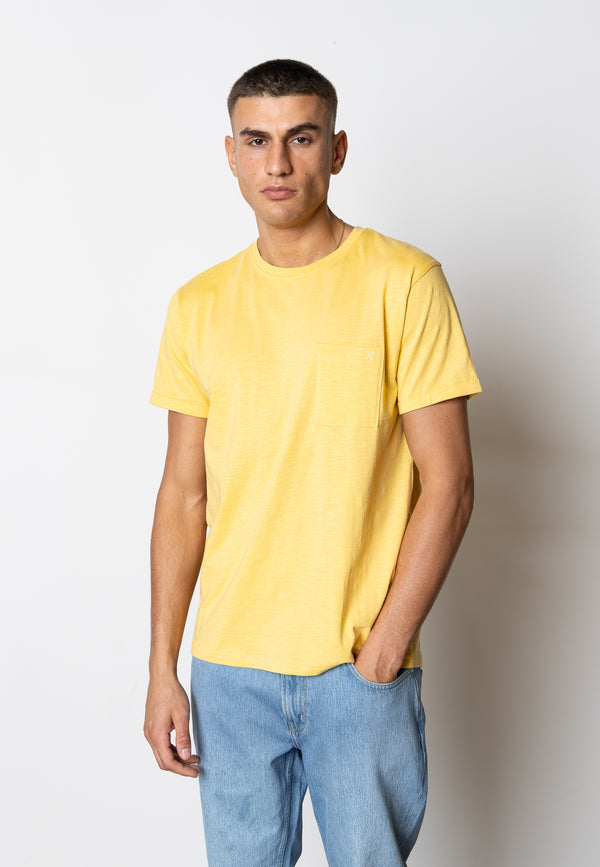 Clean Cut Copenhagen KOLDING ORGANIC T-SHIRT T-shirts S/S Varm Gul