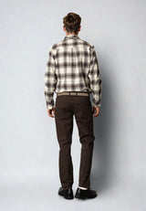 Clean Cut Copenhagen LONDON STRAIGHT 5-POCKET PANT Bukser Dark Brown