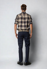 Clean Cut Copenhagen LONDON STRAIGHT 5-POCKET PANT Bukser Mørk Navy