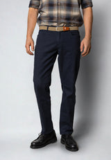 Clean Cut Copenhagen LONDON STRAIGHT 5-POCKET PANT Bukser Mørk Navy