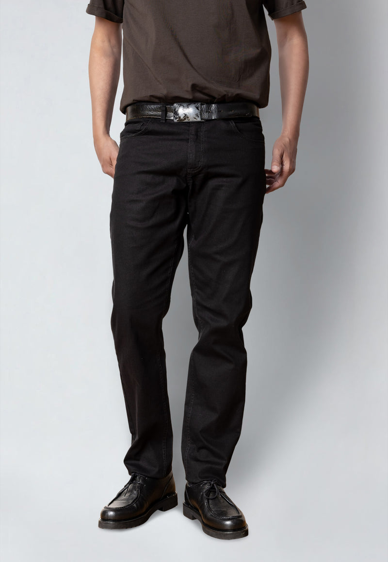 Clean Cut Copenhagen LONDON STRAIGHT 5-POCKET PANT Bukser Sort