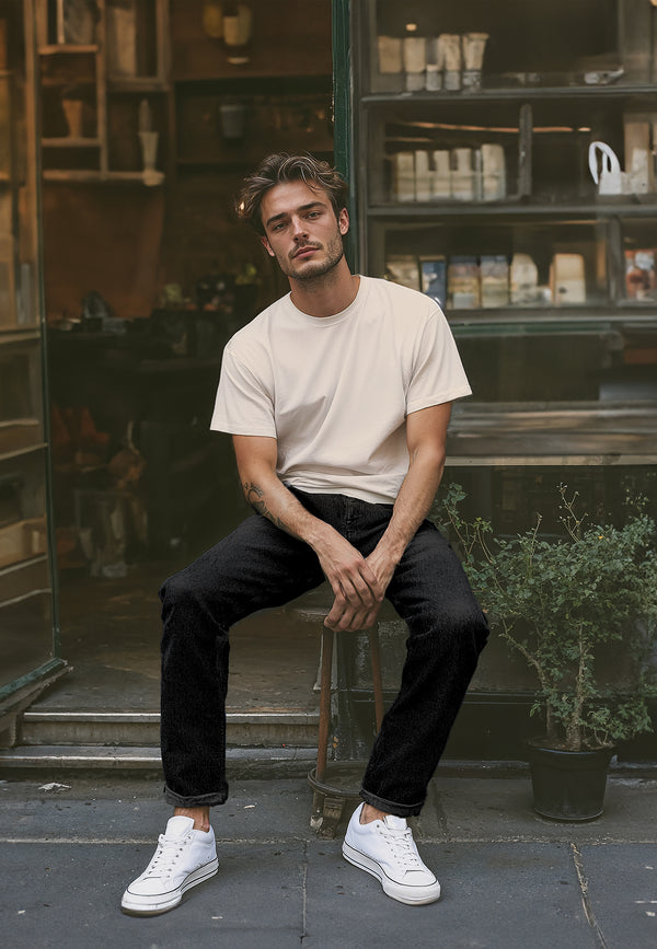 Clean Cut Copenhagen LONDON STRAIGHT 5-POCKET PANT Bukser Sort