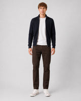 Clean Cut Copenhagen LONDON STRAIGHT 5-POCKET PANTS Bukser Dark Brown