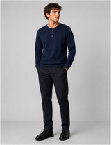 Clean Cut Copenhagen LONDON STRAIGHT 5-POCKET PANTS Bukser Mørk Navy
