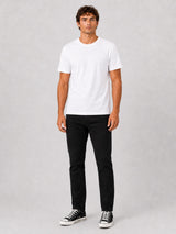 Clean Cut Copenhagen LONDON STRAIGHT 5-POCKET PANTS Bukser Sort