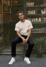 Clean Cut Copenhagen LONDON STRAIGHT 5-POCKET PANTS Bukser Sort