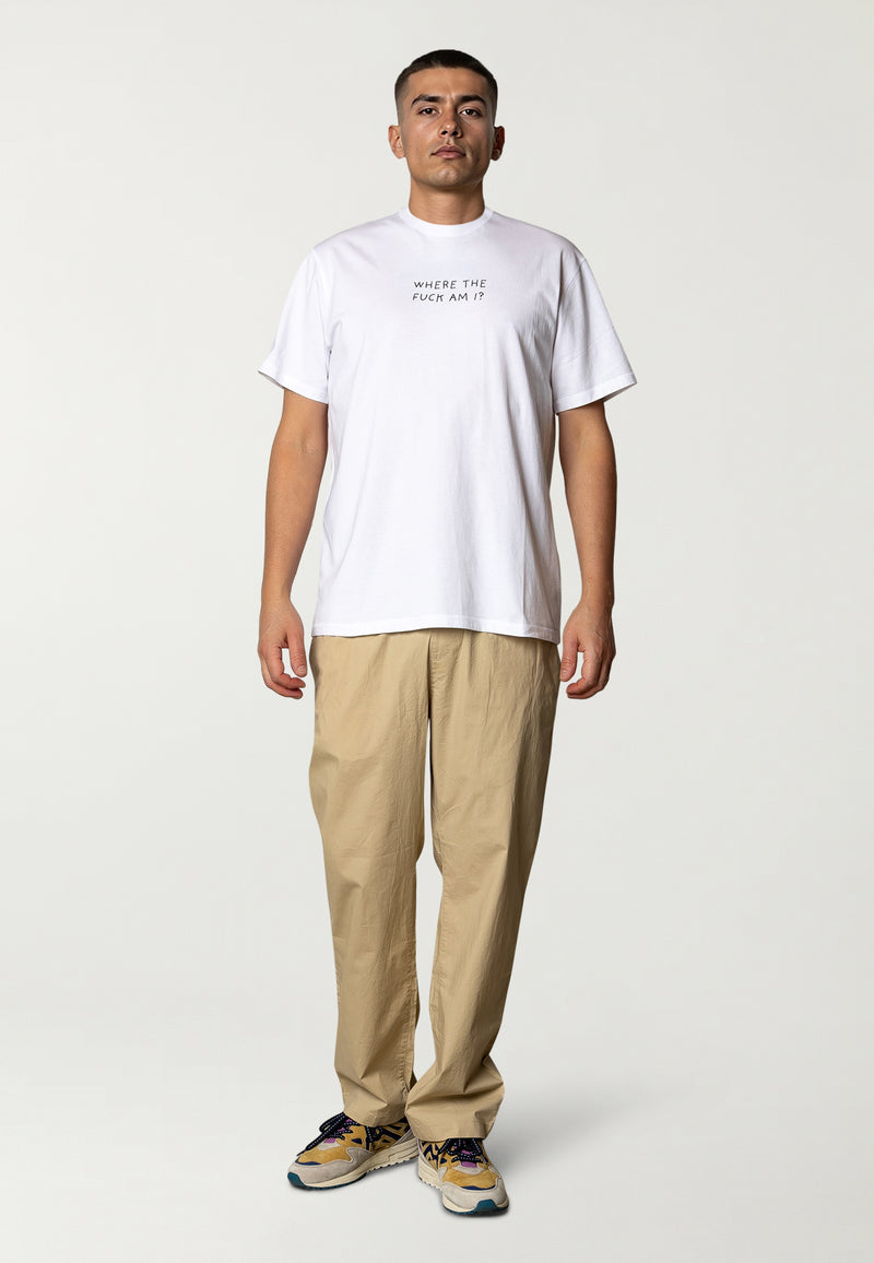 Fat Moose LOST T-SHIRT T-shirts S/S Hvid