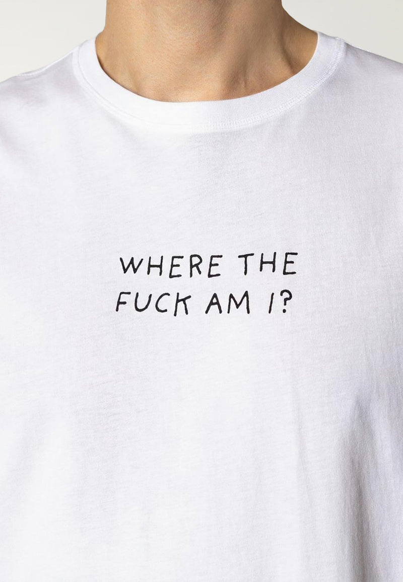 Fat Moose LOST T-SHIRT T-shirts S/S Hvid