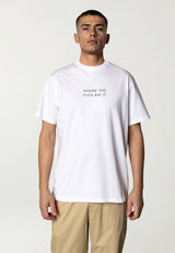 Fat Moose LOST T-SHIRT T-shirts S/S Hvid