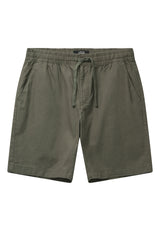 Clean Cut Copenhagen LUCA COTTON/LINEN SHORTS Shorts Army
