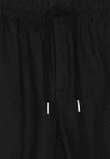 Clean Cut Copenhagen LUCA COTTON/LINEN SHORTS Shorts Sort
