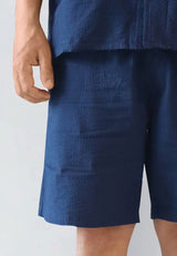 Fat Moose LUDACRIS SEERSUCKER SHORTS Shorts Navy