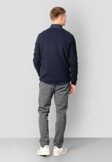Clean Cut Copenhagen Lauritz Recycled strik Strik Mørk Navy