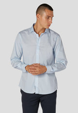 Clean Cut Copenhagen London nano stretch skjorte Skjorte L/S Lyseblå