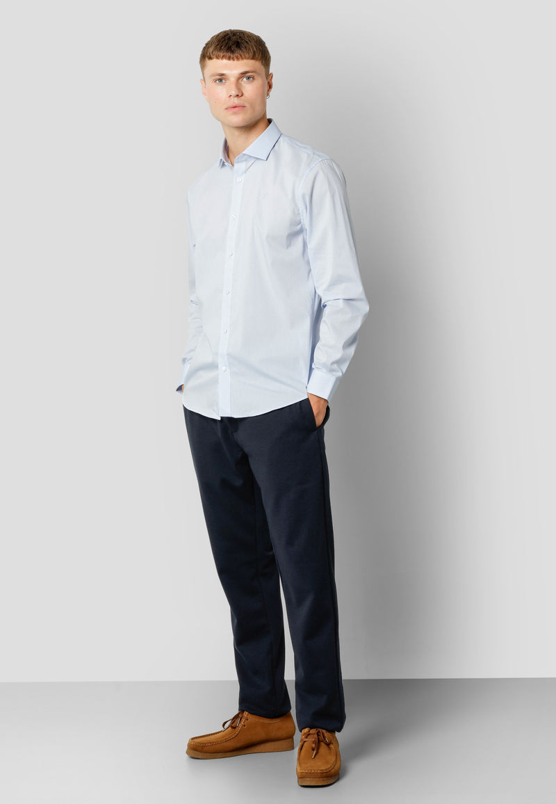 Clean Cut Copenhagen London nano stretch skjorte Skjorte L/S Lyseblå