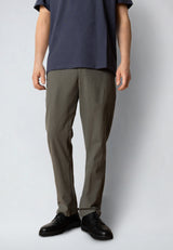Clean Cut Copenhagen Luca cotton/linen pants Bukser Army