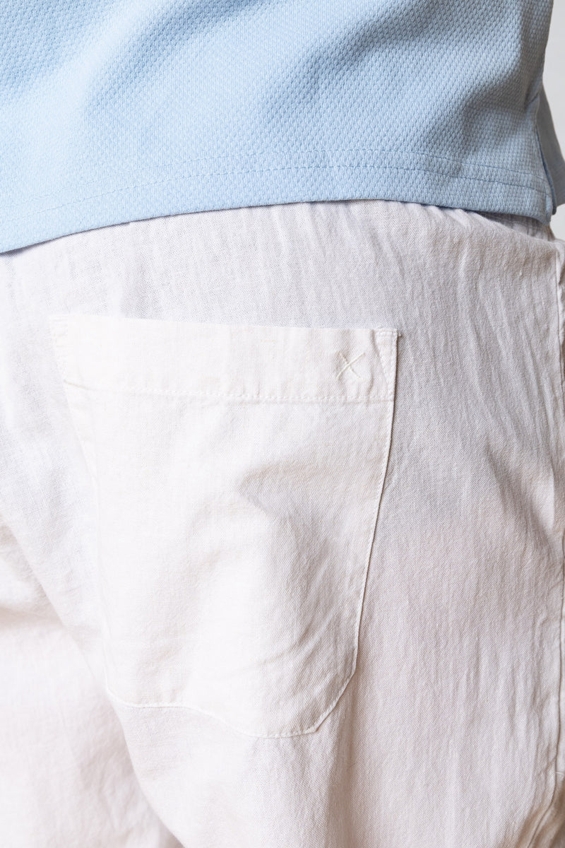 Clean Cut Copenhagen Luca cotton/linen pants Bukser Hvid