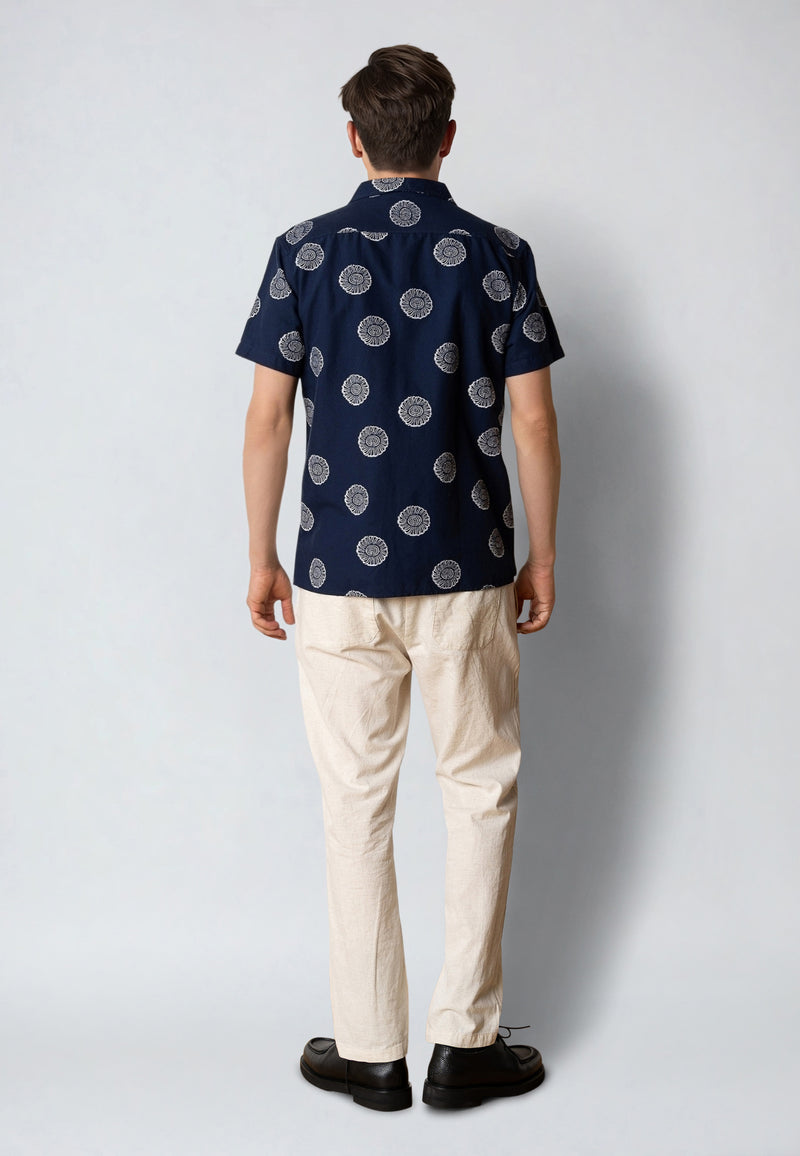 Clean Cut Copenhagen Luca cotton/linen pants Bukser Light beige