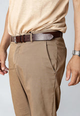 Clean Cut Copenhagen MARSEILLE DOBBY CHINOS Bukser Shitake