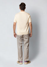 Clean Cut Copenhagen MARSEILLE DOBBY CHINOS Bukser Soft Sand