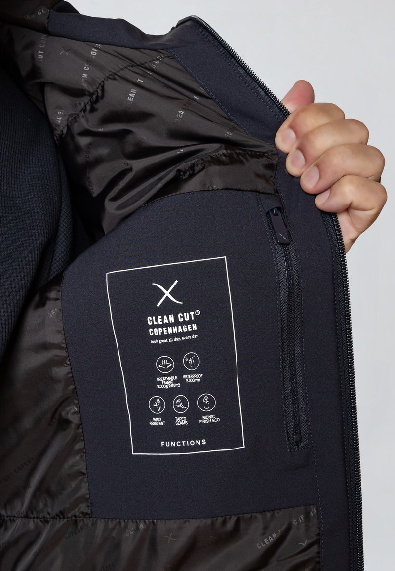 Clean Cut Copenhagen MATHIAS TECH JACKET Jakker Mørk Navy