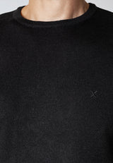 Clean Cut Copenhagen MERINO WOOL JUMPER Strik Sort