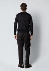 Clean Cut Copenhagen MERINO WOOL JUMPER Strik Sort