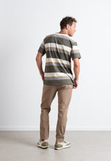 Clean Cut Copenhagen MILANO JERSEY STRETCH PANTS Bukser Mørk Kamel Mel
