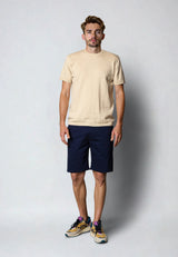 Clean Cut Copenhagen MILANO TWILL CHINO SHORTS Shorts Navy