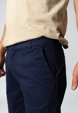 Clean Cut Copenhagen MILANO TWILL CHINO SHORTS Shorts Navy