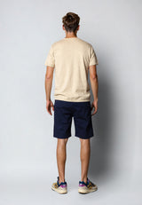 Clean Cut Copenhagen MILANO TWILL CHINO SHORTS Shorts Navy