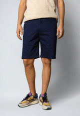 Clean Cut Copenhagen MILANO TWILL CHINO SHORTS Shorts Navy