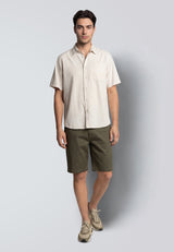 Clean Cut Copenhagen MITCHELL TWILL SHORTS Shorts Army