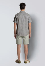 Clean Cut Copenhagen MITCHELL TWILL SHORTS Shorts Desert sage