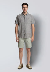 Clean Cut Copenhagen MITCHELL TWILL SHORTS Shorts Desert sage