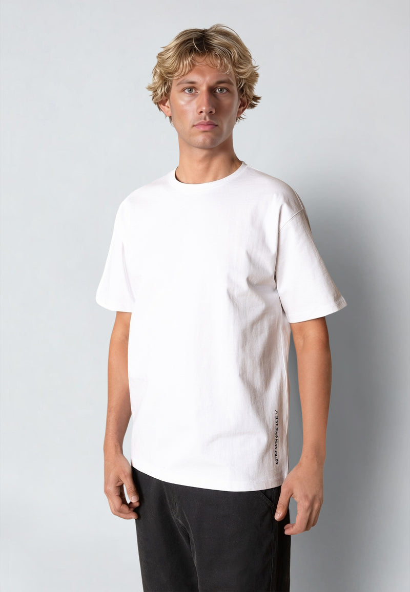 Fat Moose MOUNTAIN PEAK T-SHIRT T-shirts S/S Hvid