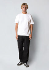 Fat Moose MOUNTAIN PEAK T-SHIRT T-shirts S/S Hvid