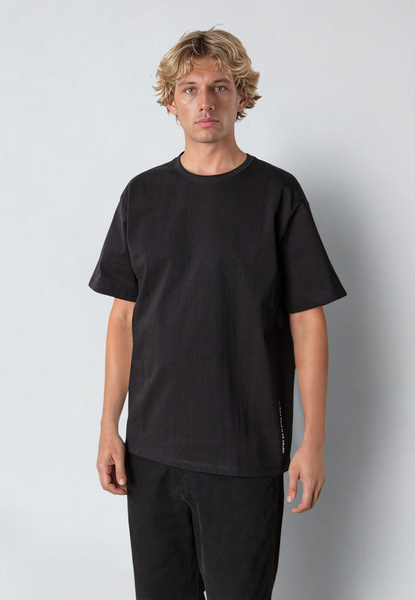 Fat Moose MOUNTAIN PEAK T-SHIRT T-shirts S/S Sort