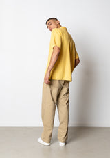 Fat Moose MYLO COTTON SHIRT Skjorte S/S Varm Gul