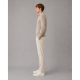 Clean Cut Copenhagen Mario polo knit Strik Brindle beige